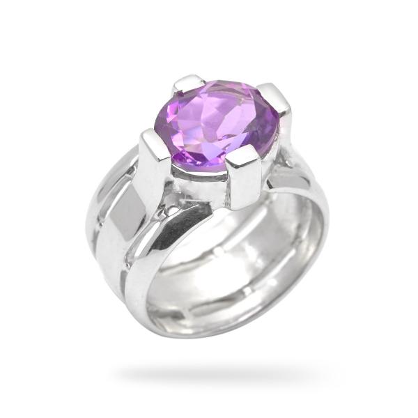 Silver Ring amethyste Annabella
